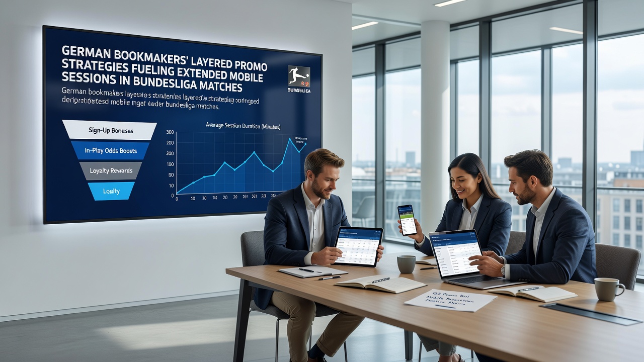 Mobile Nutzer bei Bundesliga-Wetten mit gestaffelten Promo-Strategien