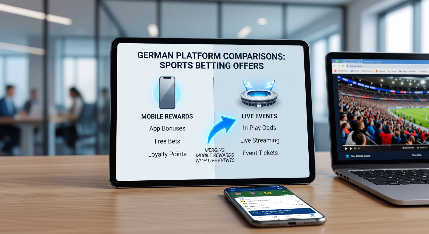 Vergleich deutscher Wettplattformen mit Fokus auf mobile Belohnungen und Live-Events