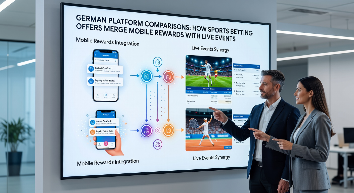 Mobile App-Oberfläche mit Live-Wetten und integrierten Belohnungen