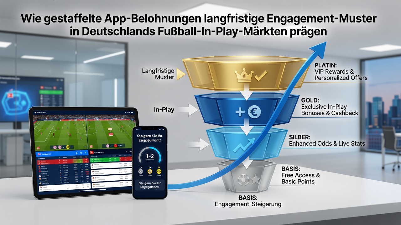 Analyse langfristiger Nutzerinteraktionen mit gestaffelten Belohnungen in Fußball-Apps