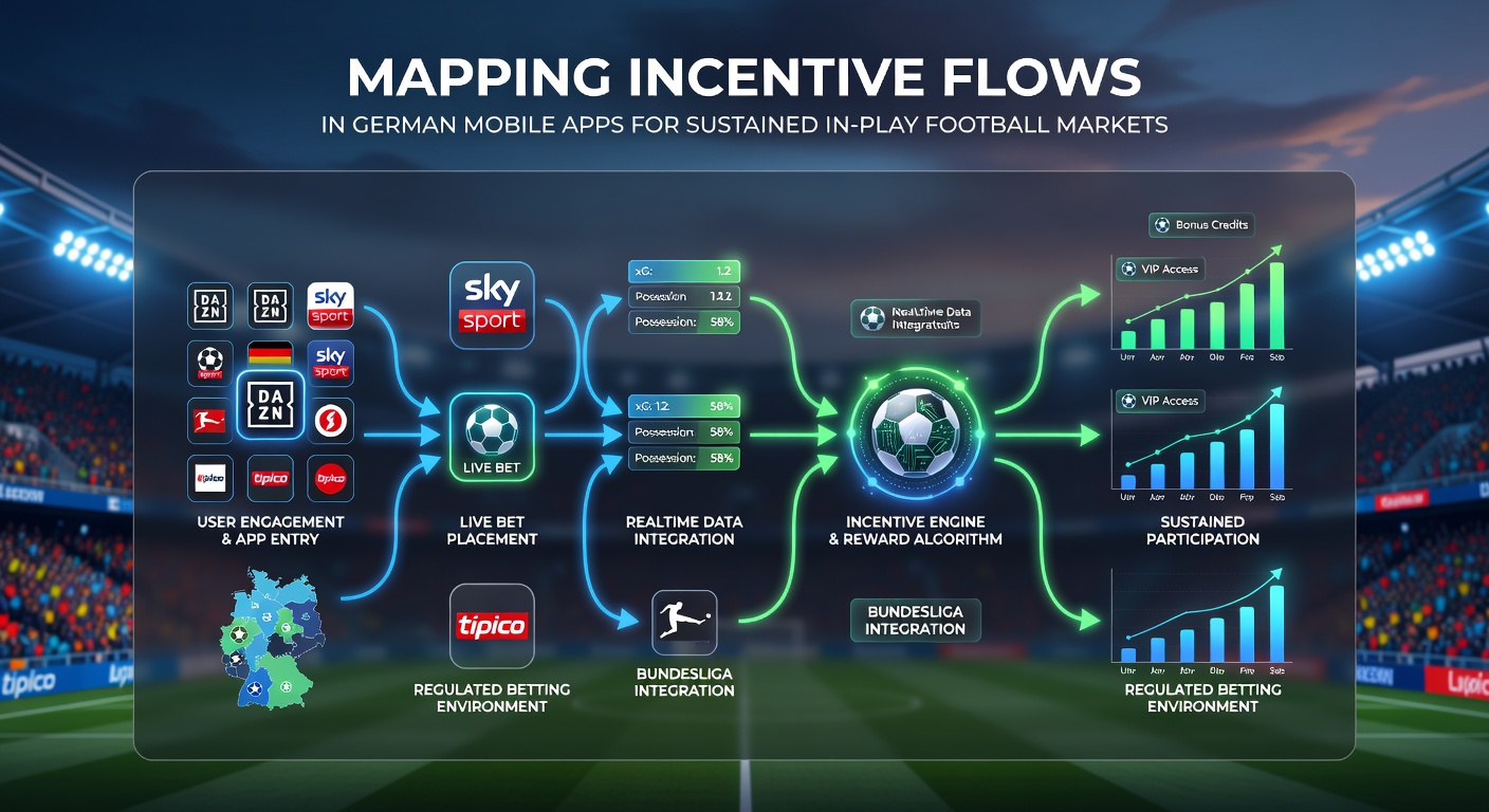 Darstellung der Anreizflüsse in deutschen Wett-Apps mit Fokus auf Live-Fußballmärkte