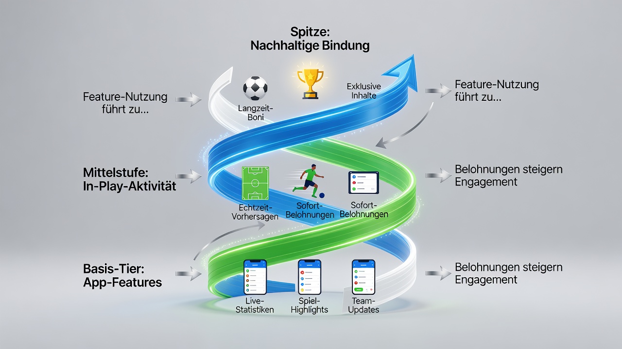 Analyse von Belohnungsmustern über mehrere Fußballmatches in mobilen Apps